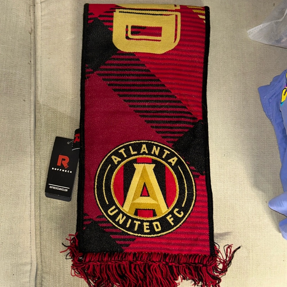 Never Used Atlanta United Scarf NWT